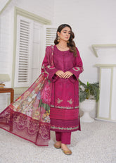 PRET Luxury Embroidered - 3 PC