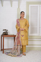 PRET Embroidered Chikankari - 3 PC