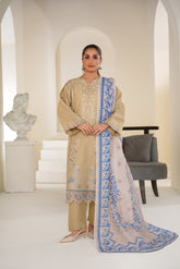 Sapphire Sand – Embroidered Lawn Ready to Wear 3PC