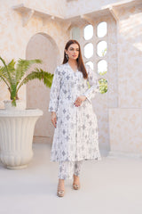 White Elegance – Printed Lawn Pret 2PC