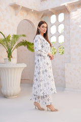 White Elegance – Printed Lawn Pret 2PC