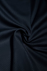 Premium wash and wear PV fabric navy blue - men's unstitched - Threads & Weaves