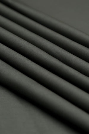 Premium wash and wear fabric black - Threads & Weaves men's unstitched
