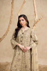 Sapphire Sand 3-Pc's Embroidered Ready to Wear