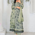 Unstitched embroidered lawn suit L23102 - Threads & Weaves
