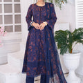 Unstitched embroidered lawn suit L23103 - Threads & Weaves