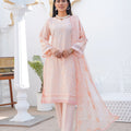 Unstitched embroidered lawn suit L23209 - Threads & Weaves