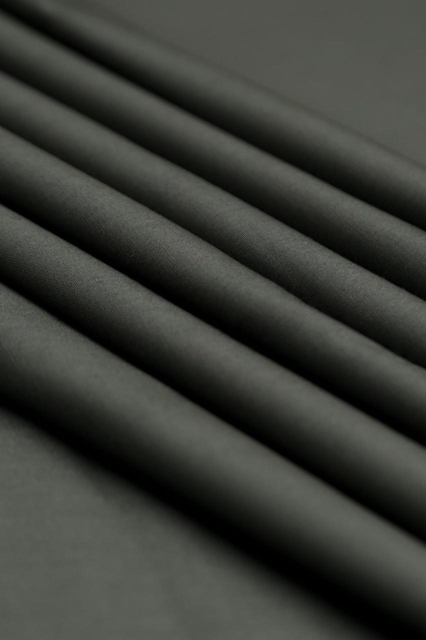 Premium wash and wear fabric black - Threads & Weaves men's unstitched